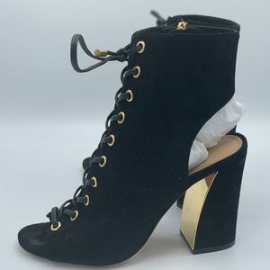 Vince Camuto open toe bootie